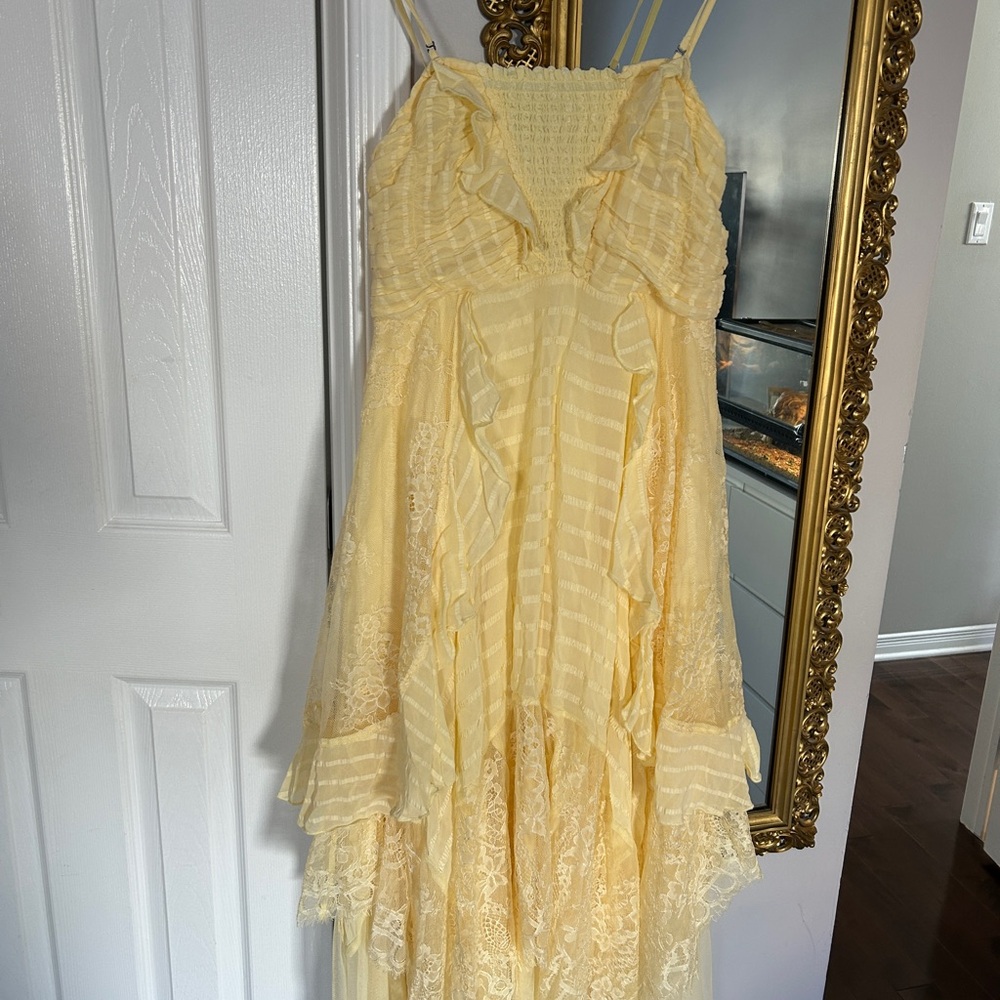 Free People sheer bliss maxi Dress